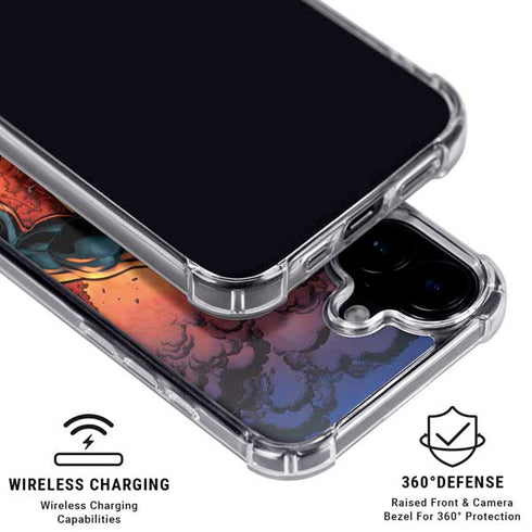 Marvel Black Panther Rise of Black Panther iPhone 16 Clear Case