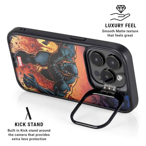 Marvel Black Panther Rise of Black Panther iPhone 16 Pro Kickstand Case