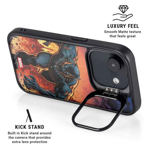 Marvel Black Panther Rise of Black Panther iPhone 16e Kickstand Case