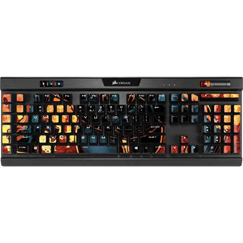 Marvel Black Panther Rise of Black Panther K95 RGB PLATINUM Mechanical Gaming Keyboard Skin