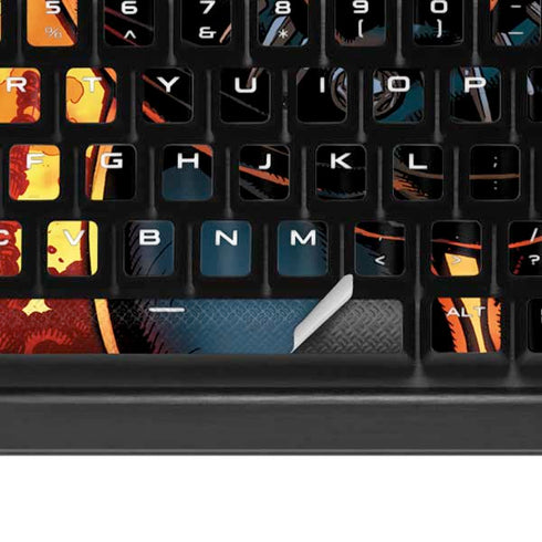 Marvel Black Panther Rise of Black Panther K95 RGB PLATINUM Mechanical Gaming Keyboard Skin