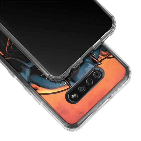 Marvel Black Panther Rise of Black Panther LG K51/Q51 Clear Case