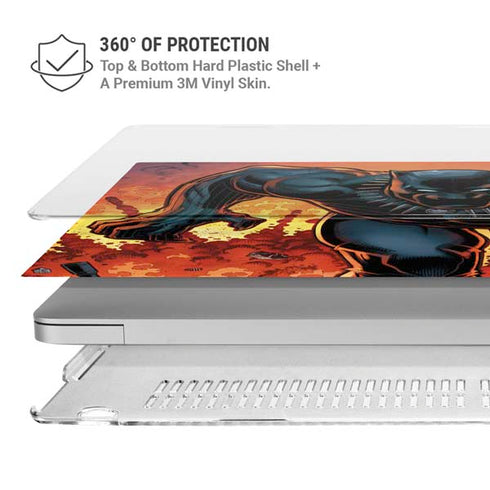 Marvel Black Panther Rise of Black Panther MacBook Air 13in M1 (2021) Case plus Skin