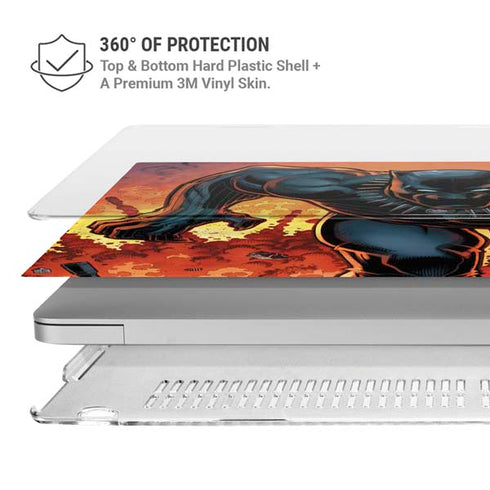 Marvel Black Panther Rise of Black Panther MacBook Pro 16in (2021-25) Case plus Skin