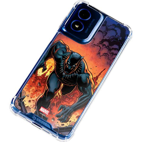 Marvel Black Panther Rise of Black Panther Moto G Play 4G (2024) Clear Case