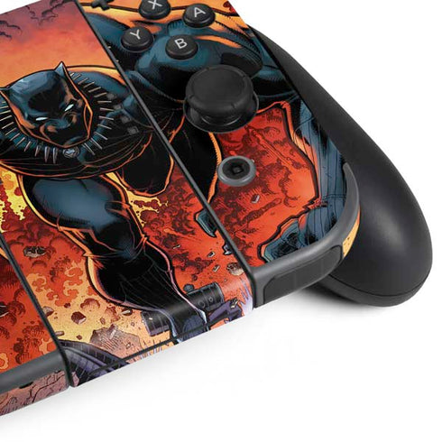 Marvel Black Panther Rise of Black Panther Nintendo Switch (2017-2021) Joy-Con Controller Skin