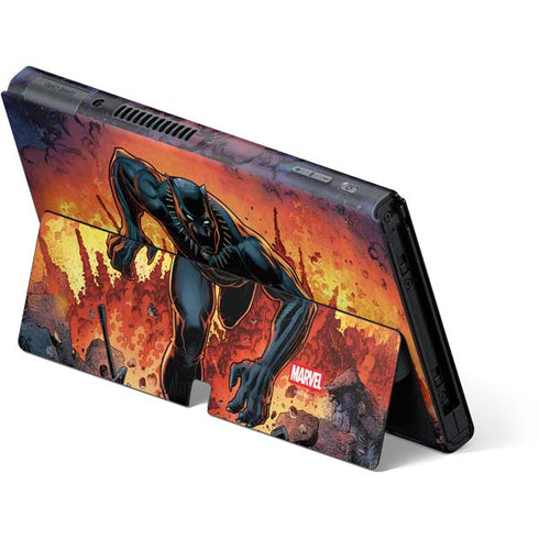 Marvel Black Panther Rise of Black Panther Nintendo Switch OLED (2021) Skin