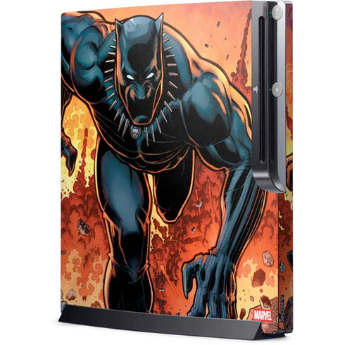 Marvel Black Panther Rise of Black Panther Playstation 3 & PS3 Slim Skin