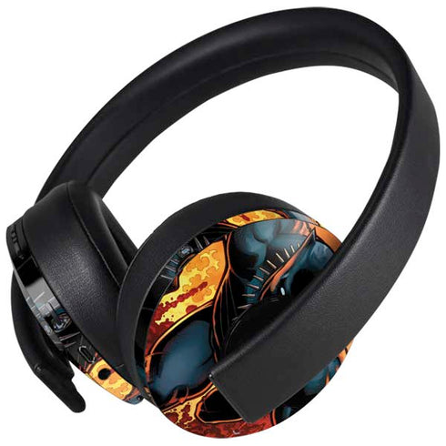 Marvel Black Panther Rise of Black Panther PlayStation 4 Gold Wireless Headset Skin