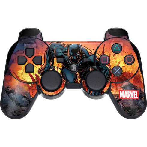 Marvel Black Panther Rise of Black Panther PS3 Dual Shock wireless controller Skin