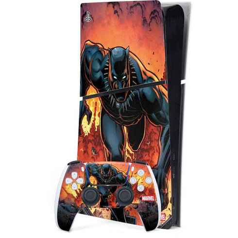 Marvel Black Panther Rise of Black Panther PS5 Slim Digital Edition Bundle Skin