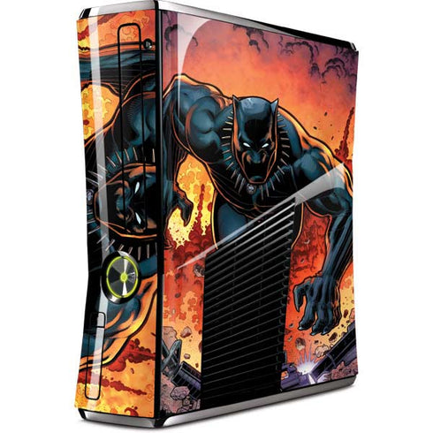 Marvel Black Panther Rise of Black Panther Xbox 360 Slim (2010) Skin