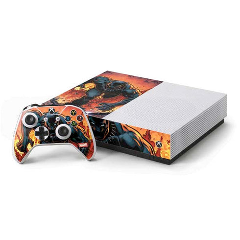 Marvel Black Panther Rise of Black Panther Xbox One S All-Digital Edition Bundle Skin