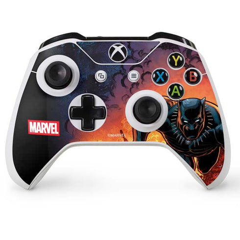 Marvel Black Panther Rise of Black Panther Xbox One S Console and Controller Bundle Skin