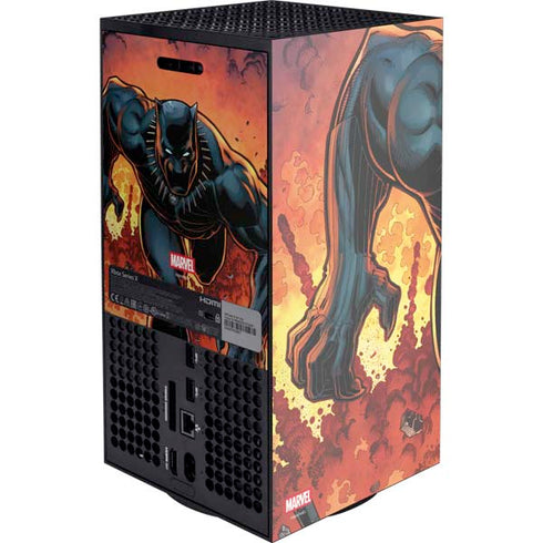 Marvel Black Panther Rise of Black Panther Xbox Series X Console Skin