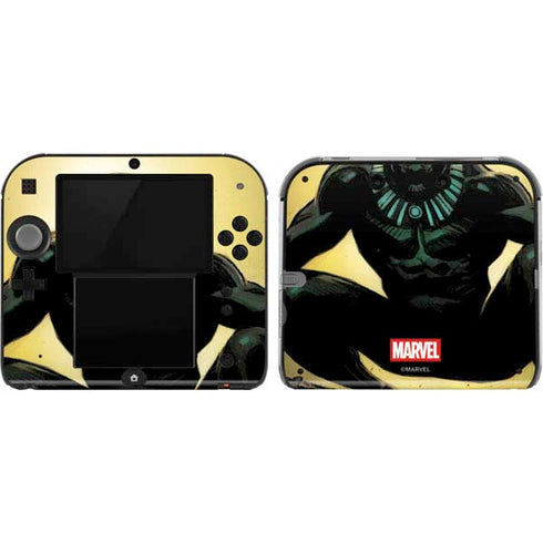 Marvel Black Panther TChalla King of Wakanda Nintendo 2DS Skin