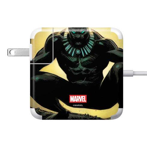 Marvel Black Panther TChalla King of Wakanda 85W Power Adapter (15 and 17 inch MacBook Pro Charger) Skin