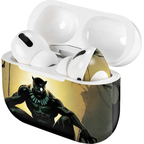 Marvel Black Panther TChalla King of Wakanda Apple AirPods Pro Skin