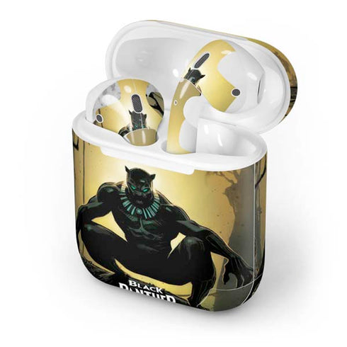 Marvel Black Panther TChalla King of Wakanda Apple AirPods Skin