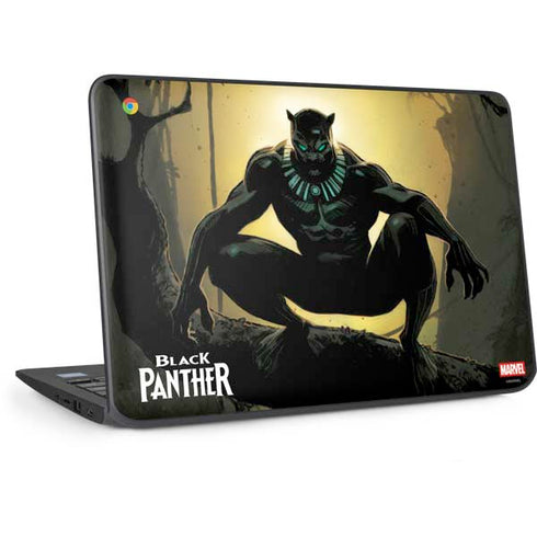 Marvel Black Panther TChalla King of Wakanda HP Chromebook Skin