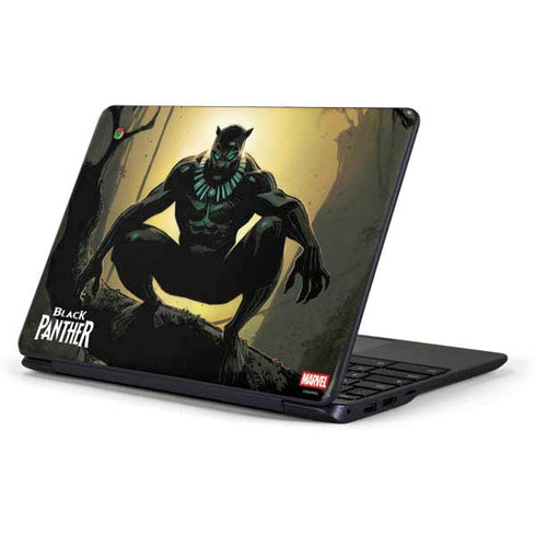 Marvel Black Panther TChalla King of Wakanda Samsung Chromebook Skin