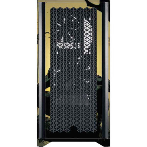 Marvel Black Panther TChalla King of Wakanda Corsair 4000D Tempered Glass Mid-Tower ATX Case Skin