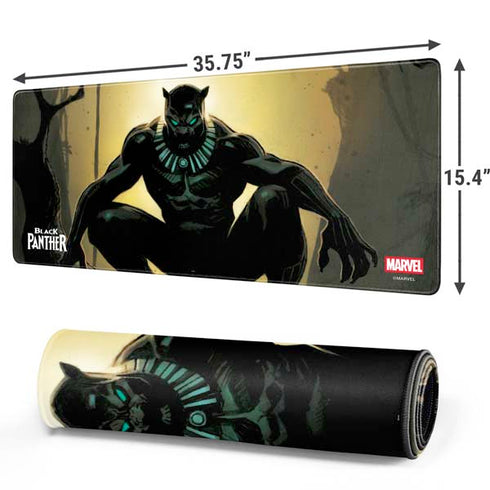 Marvel Black Panther TChalla King of Wakanda Gaming Mouse Pad