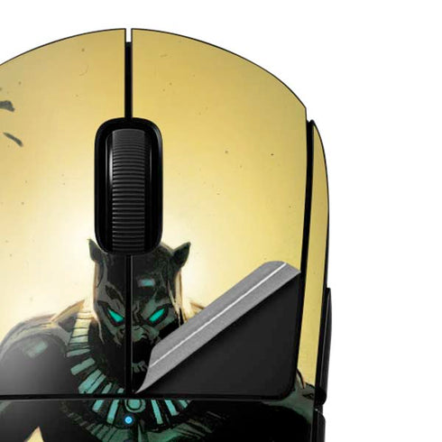 Marvel Black Panther TChalla King of Wakanda G Pro Wireless Gaming Mouse Skin