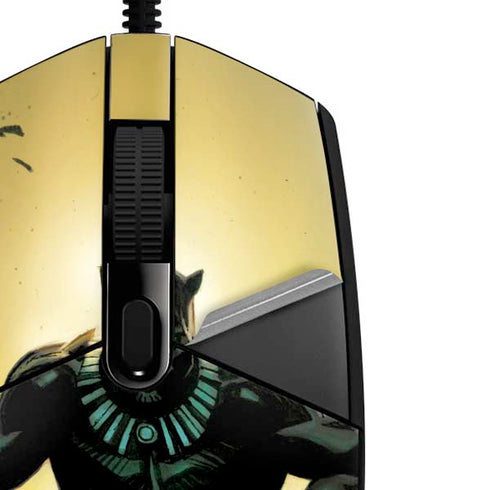 Marvel Black Panther TChalla King of Wakanda G203 Prodigy RGB Wired Gaming Mouse Skin