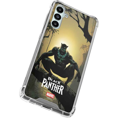 Marvel Black Panther TChalla King of Wakanda Galaxy A14 5G Clear Case