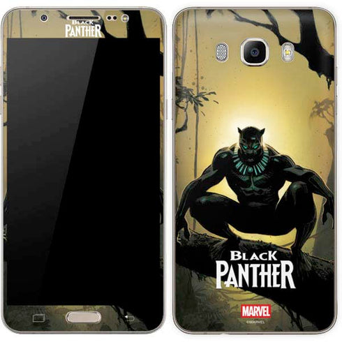 Marvel Black Panther TChalla King of Wakanda Galaxy J7 Skin