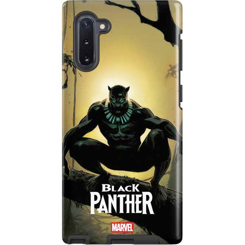 Marvel Black Panther TChalla King of Wakanda Galaxy Cases