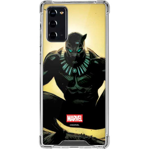 Marvel Black Panther TChalla King of Wakanda Galaxy Note20 5G Clear Case