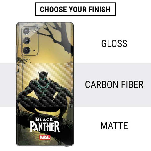 Marvel Black Panther TChalla King of Wakanda Galaxy Note20 5G Skin