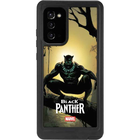 Marvel Black Panther TChalla King of Wakanda Galaxy Note20 5G Waterproof Case