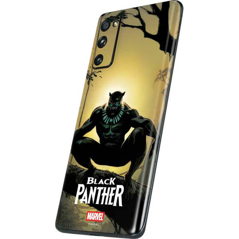 Marvel Black Panther TChalla King of Wakanda Galaxy S20 Fan Edition Skin
