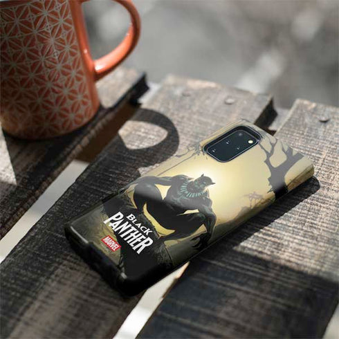 Marvel Black Panther TChalla King of Wakanda Galaxy S20 Plus Pro Case
