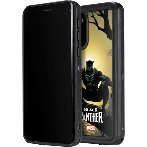 Marvel Black Panther TChalla King of Wakanda Galaxy S20 Plus Waterproof Case