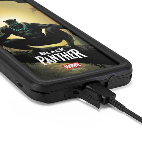 Marvel Black Panther TChalla King of Wakanda Galaxy S20 Plus Waterproof Case