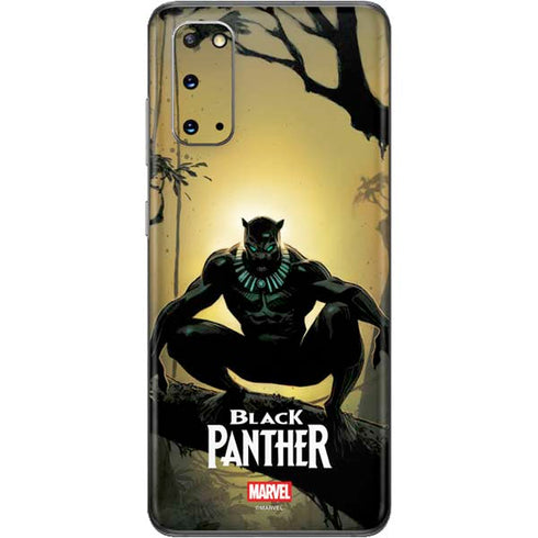 Marvel Black Panther TChalla King of Wakanda Galaxy S20 Skin