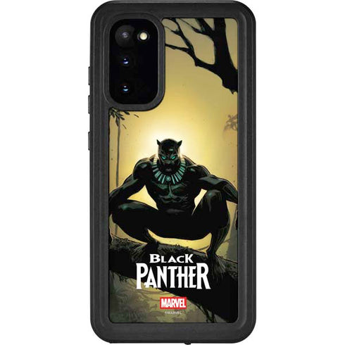 Marvel Black Panther TChalla King of Wakanda Galaxy S20 Waterproof Case