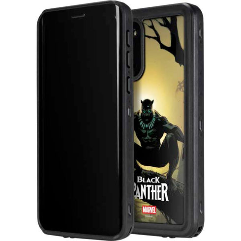 Marvel Black Panther TChalla King of Wakanda Galaxy S20 Waterproof Case