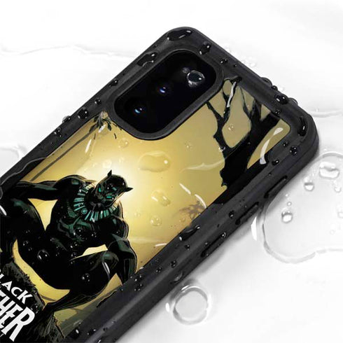 Marvel Black Panther TChalla King of Wakanda Galaxy S20 Waterproof Case