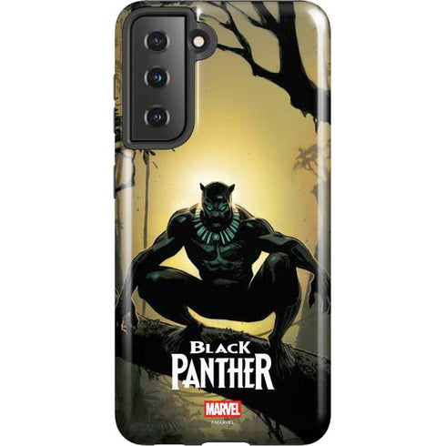 Marvel Black Panther TChalla King of Wakanda Galaxy S21 5G Pro Case