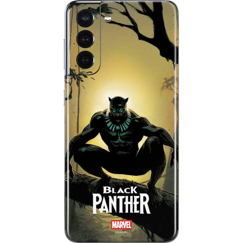 Marvel Black Panther TChalla King of Wakanda Galaxy S21 5G Skin