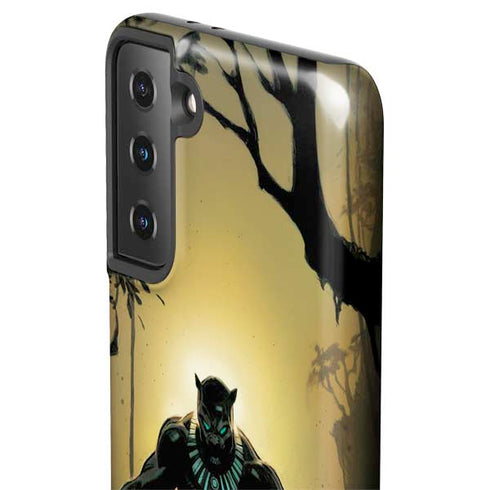 Marvel Black Panther TChalla King of Wakanda Galaxy S21 FE Pro Case