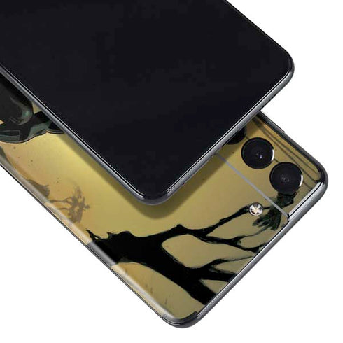 Marvel Black Panther TChalla King of Wakanda Galaxy S21 Plus 5G Skin