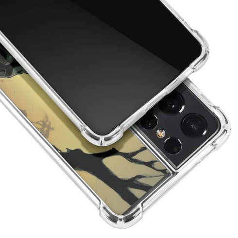 Marvel Black Panther TChalla King of Wakanda Galaxy S21 Ultra 5G Clear Case