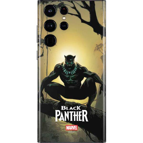 Marvel Black Panther TChalla King of Wakanda Galaxy S22 Ultra Skin