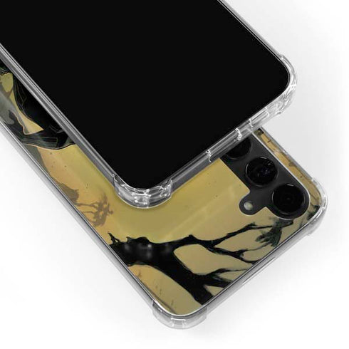 Marvel Black Panther TChalla King of Wakanda Galaxy S24 Plus Clear Case